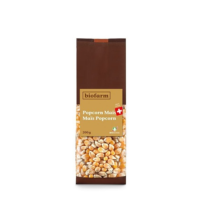 Pop-corn BIO (Maïs Suisse) - 200g - Biofarm