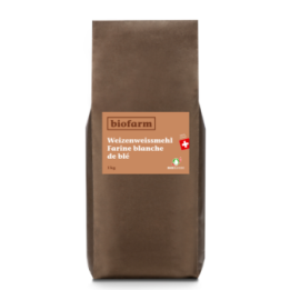 Farine blanche BIO (Suisse) - 1kg - Biofarm
