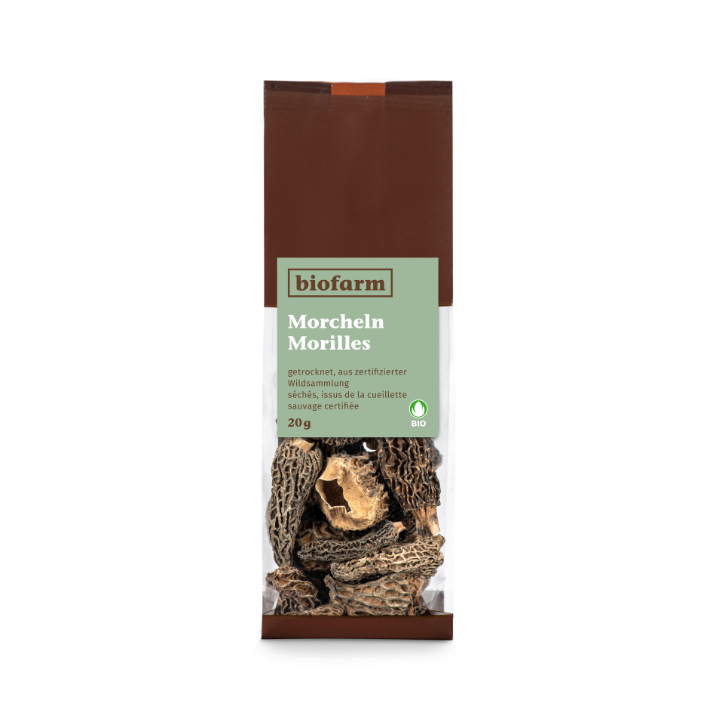Morilles séchées BIO - 20g - Biofarm