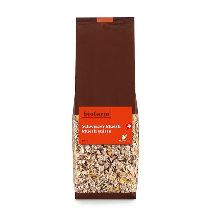 Muesli classico BIOLOGICO (Svizzera) - 500g - Biofarm