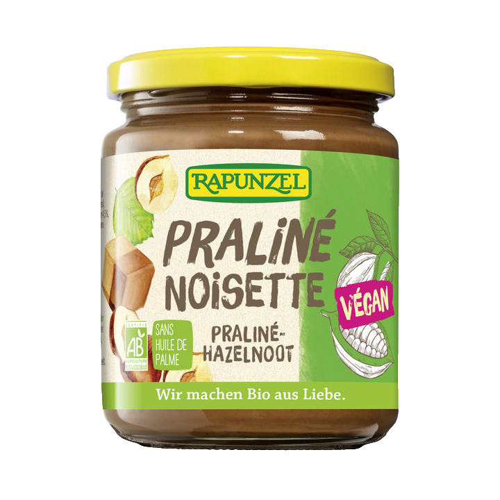 Crema pralinata alla nocciola biologica (Germania) - 250g - Rapunzel