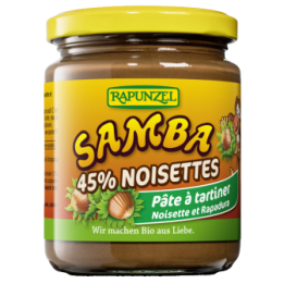 Crema spalmabile biologica, Nocciola Samba (Germania) - 250g - Rapunzel