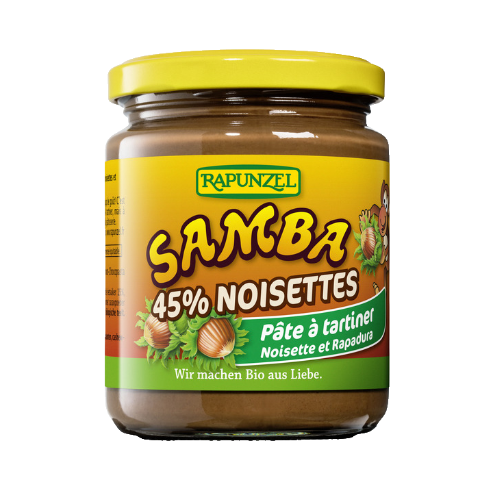 BIO Brotaufstrich, Samba Haselnuss (Deutschland) - 250g - Rapunzel