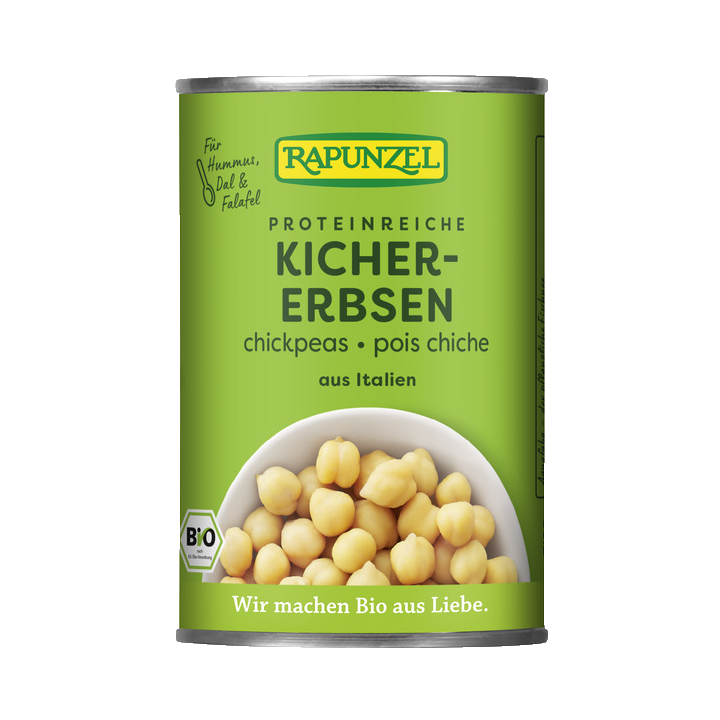 Ceci biologici in scatola (Italia) - 400g - Comvita Rapunzel