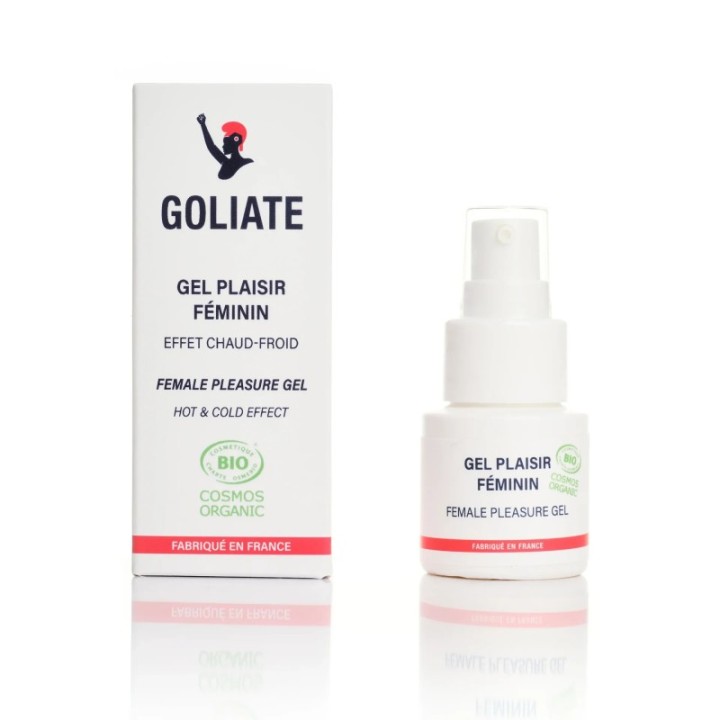 Gel für die Frau, warm/kalt - Vegan, natürlich & BIO - 30ml - Goliate