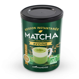 Bevanda istantanea, Matcha-Avena biologico - 100g - Aromandise