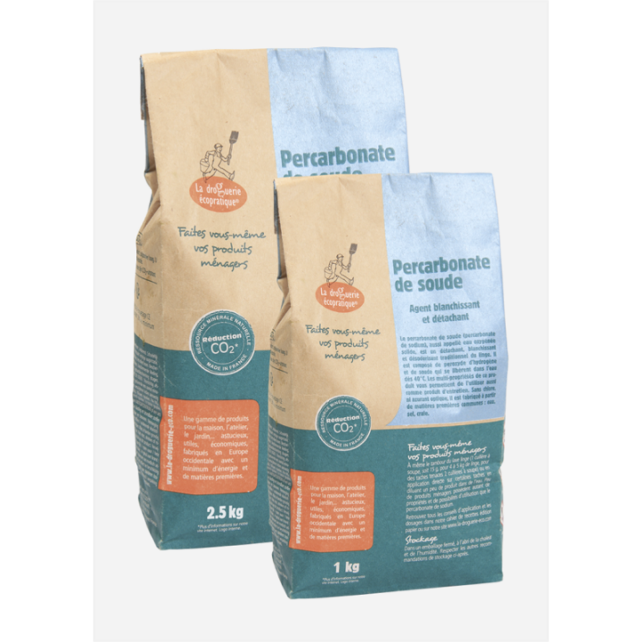 Percarbonate de sodium (Blanchissant, détachant, ...) - 2,5kg - La Droguerie écologique