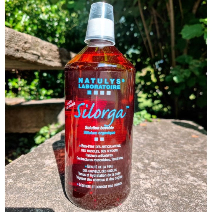 Silorga, Silicio organico in soluzione potabile - 1000ml - Laboratorio NATULYS