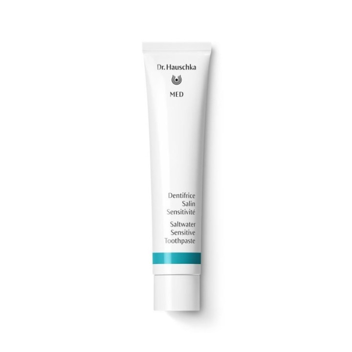 Dentifrice Salin Sensitive Bio (NaTrue), nettoie en douceur les dents sensibles - 300ml - Dr. Hauschka