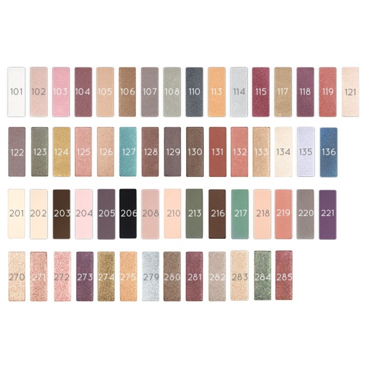 Fard à Paupières mats (en recharge rectangulaire) - 100% naturel, Bio & Vegan - N° 218, Abricot Nude - Zao