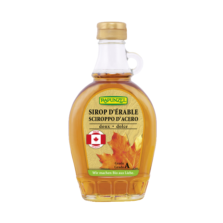 Sirop d'érable clair BIO (Grade A, Canada) - 250ml - Rapunzel