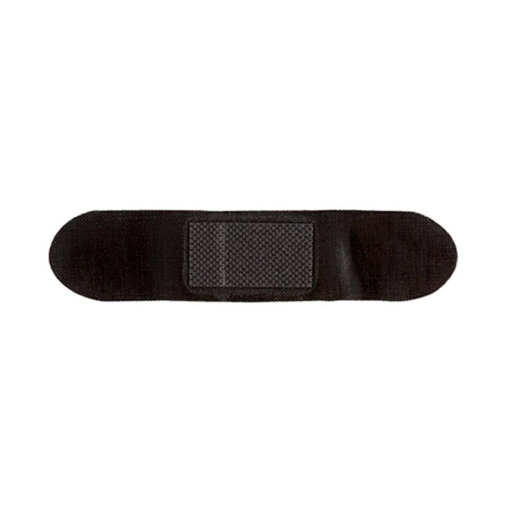 Pansements/sparadraps en fibre de bambou organique et hypoallergénique  - Charbon actif - 25 pces - PATCH