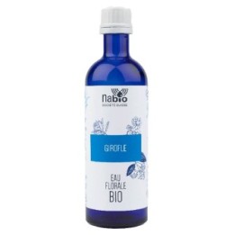 Eau florale BIO de Girofle (Comestible) - Bouteille en verre de 200ml - Nabio