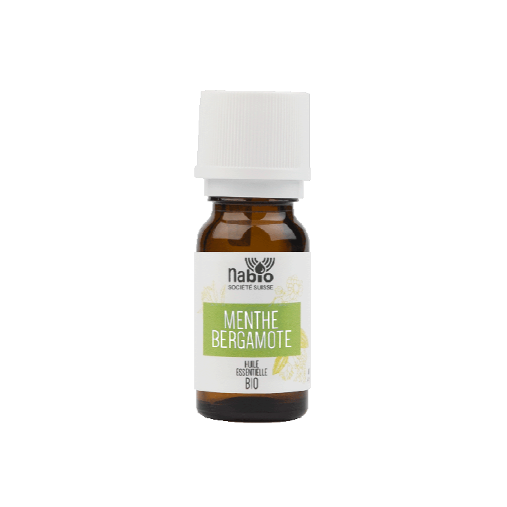 Olio essenziale, Menta bergamotto o limone (100% naturale) - 10ml - Nabio