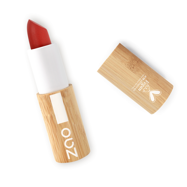 Rossetto “Audacious” - 90% naturale e vegano - N° 420, Le Rouge - Zao