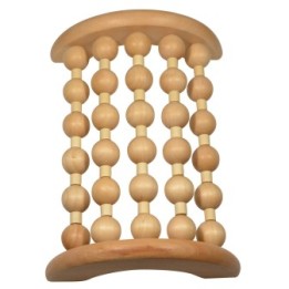 Massaggiatore per piedi in legno, rilassamento e riflessologia - 13x19cm - Zen'Arôme