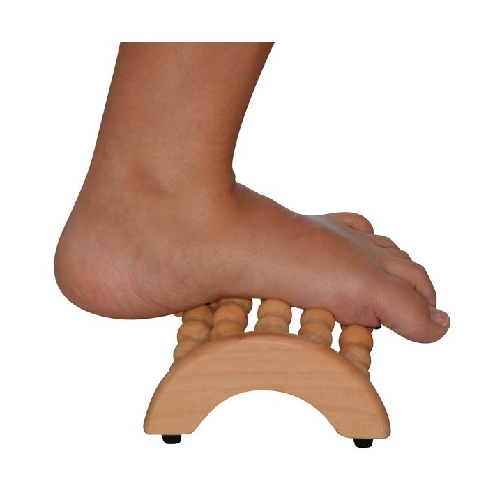 Masseur de pied en bois, Relaxation et réflexologie - 13x19cm - Zen'Arôme