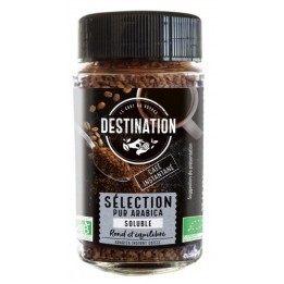 Café Lyophilisé 100% Arabica (café soluble) - 100g - Destination