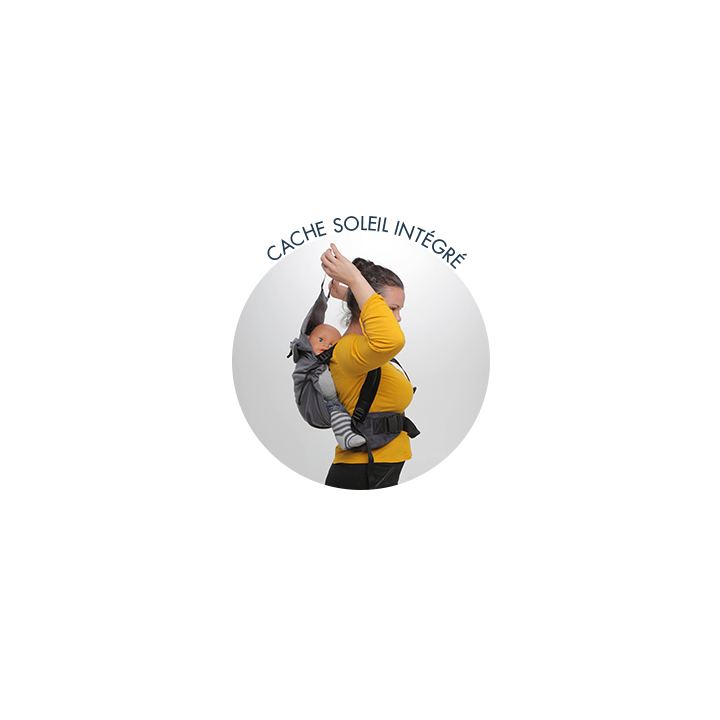 Marsupio preformato, NEO v3, intuitivo e veloce da installare - Eucalipto - NéoBulle