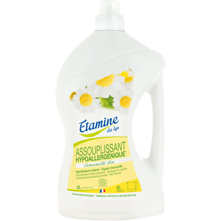 Hypoallergener Bio-Weichspüler (100% natürlich) mit Kamille - 2 Liter - Etamine du Lys