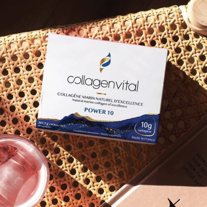Collagen Vital Power - Collagène marin pur à forte concentration - 30 Sachets, 307,5g - Vita