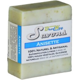 Handwerk NATURSeife (hergestellt in der Schweiz)  - "Anisette" -  ~80g - BrodWay