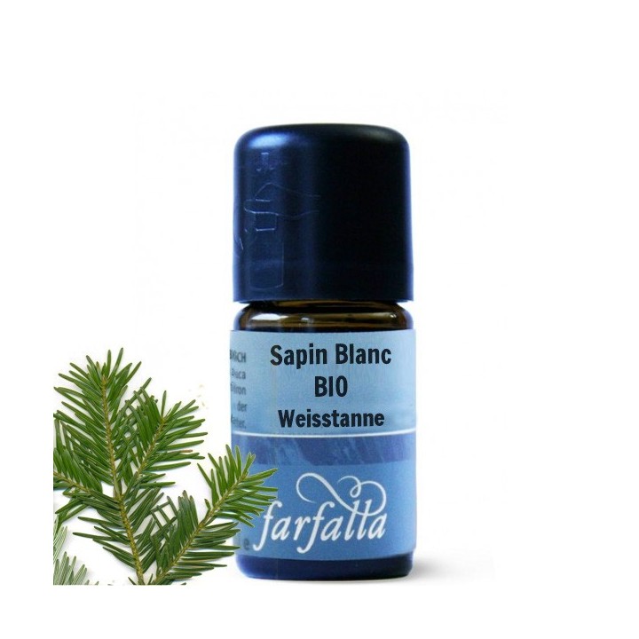 Huile essentielle (Ethérée) - Sapin Blanc - 100% naturelle et pure -  5 ml - Farfalla