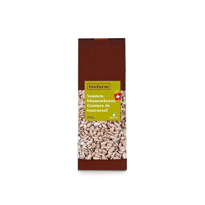 Semi di girasole biologici (Svizzera) - 200g - Biofarm