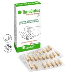 TheraBiotics - Probiotika, 7 magensäureresistente Stämme - 30 Kapseln - Algua Thera