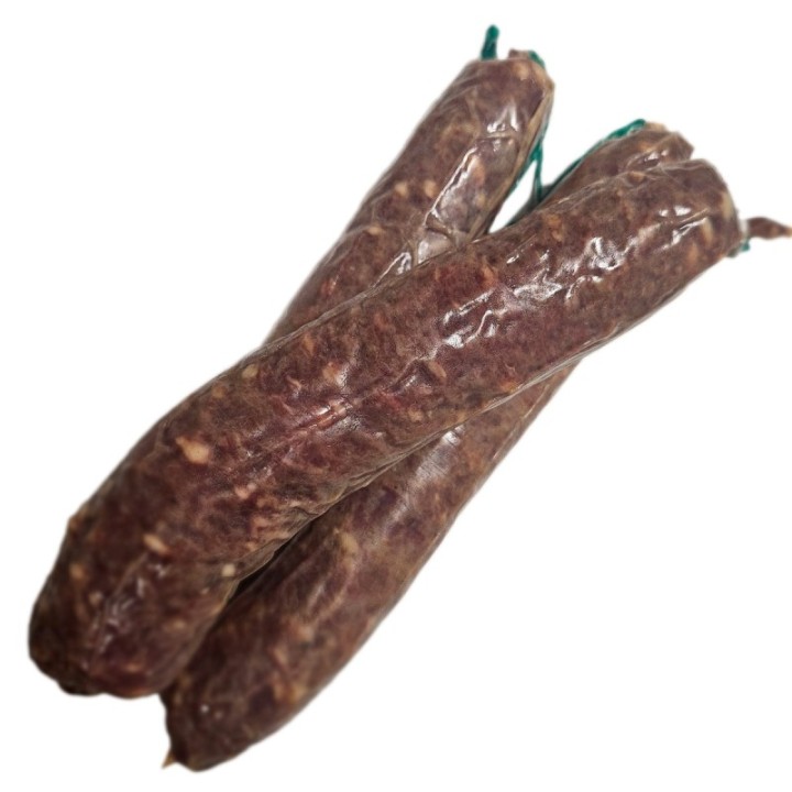 Saucisson Sec Artisanal, Cheval - 100% fait maison, Sans nitrites - 1pce - Boucherie "La Chablaisienne" à Bex (Vaud)