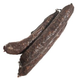 Saucisson Sec Artisanal, Boeuf piquant - 100% fait maison, Sans nitrites - 1pce - Boucherie "La Chablaisienne" à Bex (Vaud)