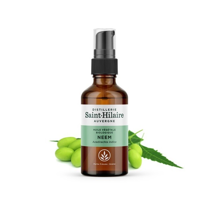 BIO pflanzliches Öl aus Neem - 50ml - De Saint Hilaire