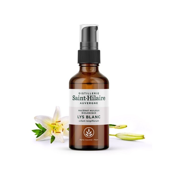 Olio vegetale biologico di giglio bianco (francese) - 50ml - De Saint Hilaire