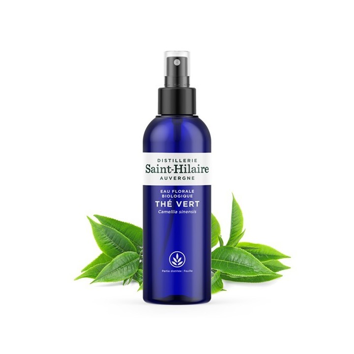 Bio-Aromatisches Hydrolat (Blütenwasser) aus Grüntee - 200ml - De Saint Hilaire