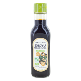 Sojasauce, Shoyu, Salzreduziert (25% weniger Salz) - 152ml - Aromandise