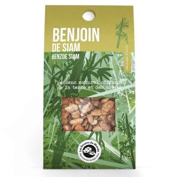 Benzoeharz aus Siam (natürliches Räucherwerk) – 20g – Les Encens du Monde
