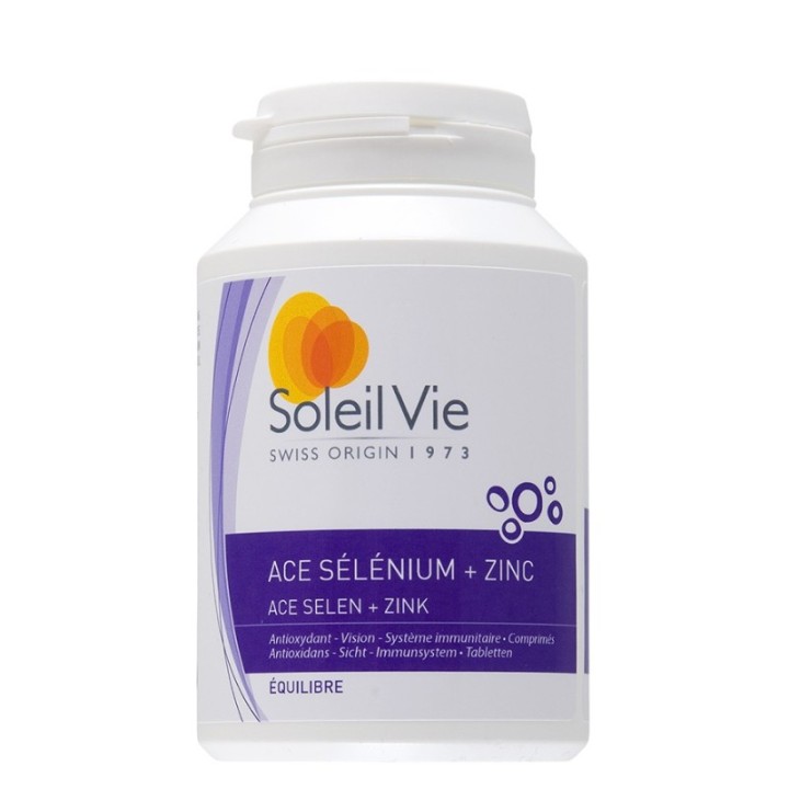 ACE selenio + zinco 100 compresse - Soleil Vie