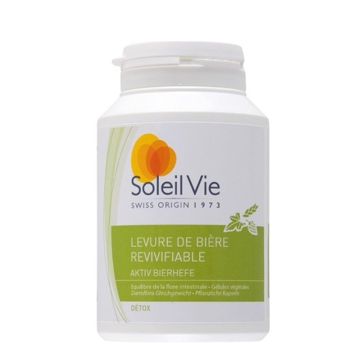 Aktiv Bierhefe 75 Kapseln - Soleil Vie