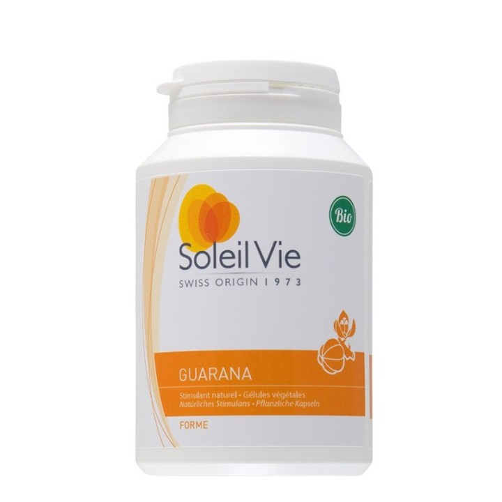 Guarana Bio - 100 gélules  - Soleil Vie