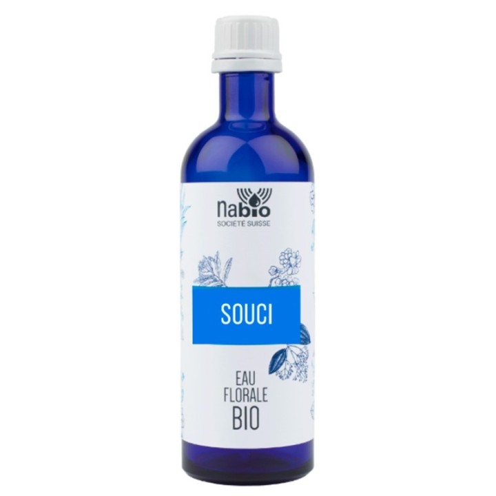 BIO-Ringelblumen-Hydrolat (Calendula officinalis), Essbar – Glasflasche 200ml – Nabio