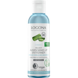 Olio detergente per gli occhi, Rose & Aloe Bio - 125ml - Logona