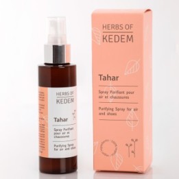 Tahar - Purifie et désodorise l'air ambiant - 250ml - Spray - Les Herbes de Kedem