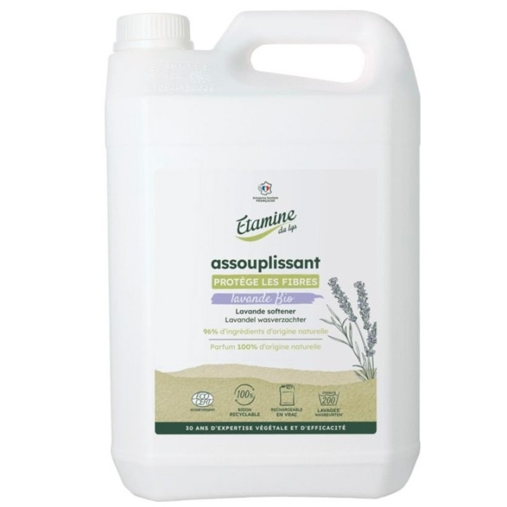 BIO Weichspüler mit Lavendel - 5 Liter - Etamine du Lys