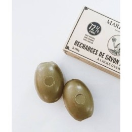 Die Bio-Drehseife aus Marseille zur Wandbefestigung - Nachfüllpack 2×290g - Marius Fabre