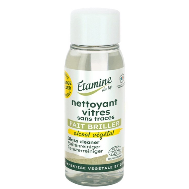BIO Glasreiniger - 50ml Nachfüllpackung zum Verdünnen - Etamine du Lys