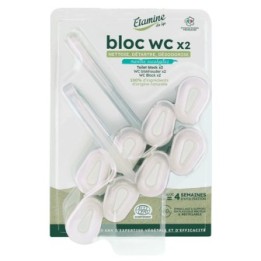 Fester ökologischer WC-Block mit Minze & Eukalyptus – 2×50g – Etamine du Lys