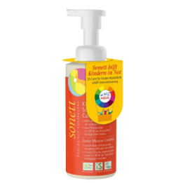 Savon nettoyant doux au Calendula pour les enfants - Flacon pompe rechargeable de 200ml - Sonett