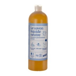 Base lavante neutre BIO, multi-usage avec haute concentration de savon - 1L - Anaé