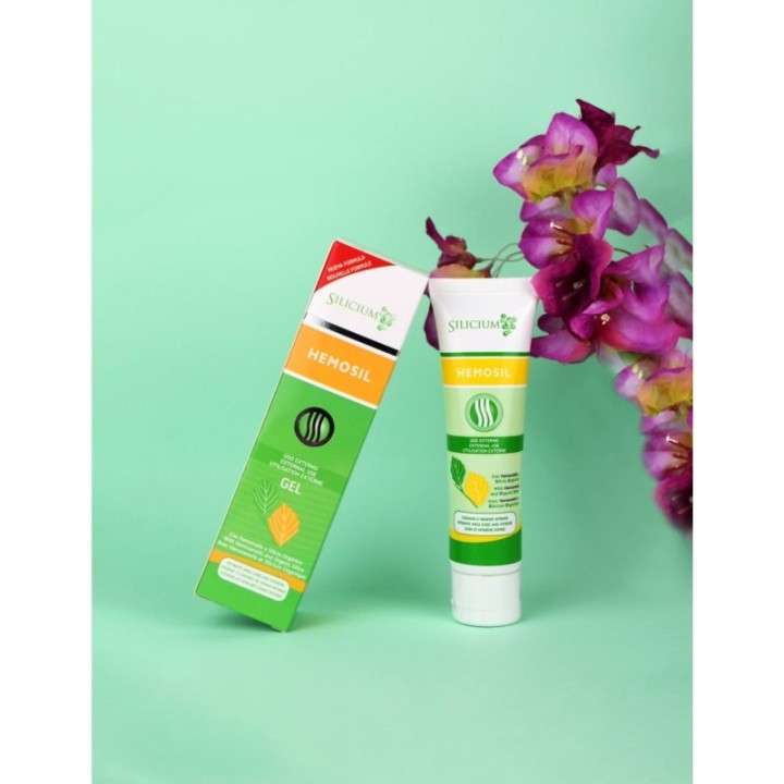 Hemosil – Gel lenitivo per emorroidi e igiene intima, Silicio & Amamelide – 100 ml