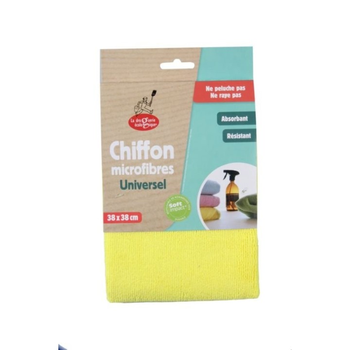 Chiffon Microfibre, Multi-usage & Universel - La Droguerie écologique